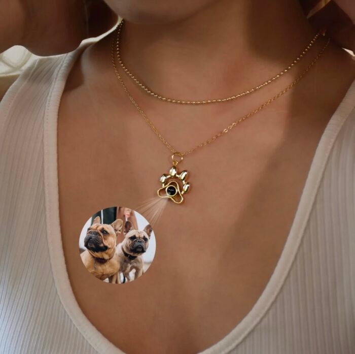Custom projection necklace